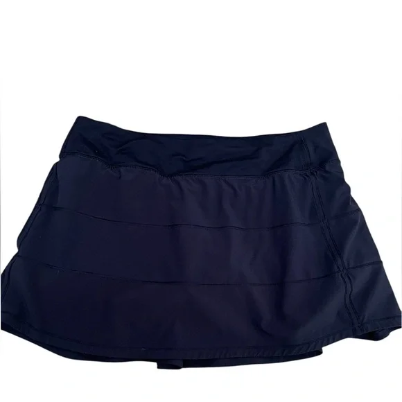 Lululemon Pace Rival mid rise black tennis skirt - Picture 2 of 4